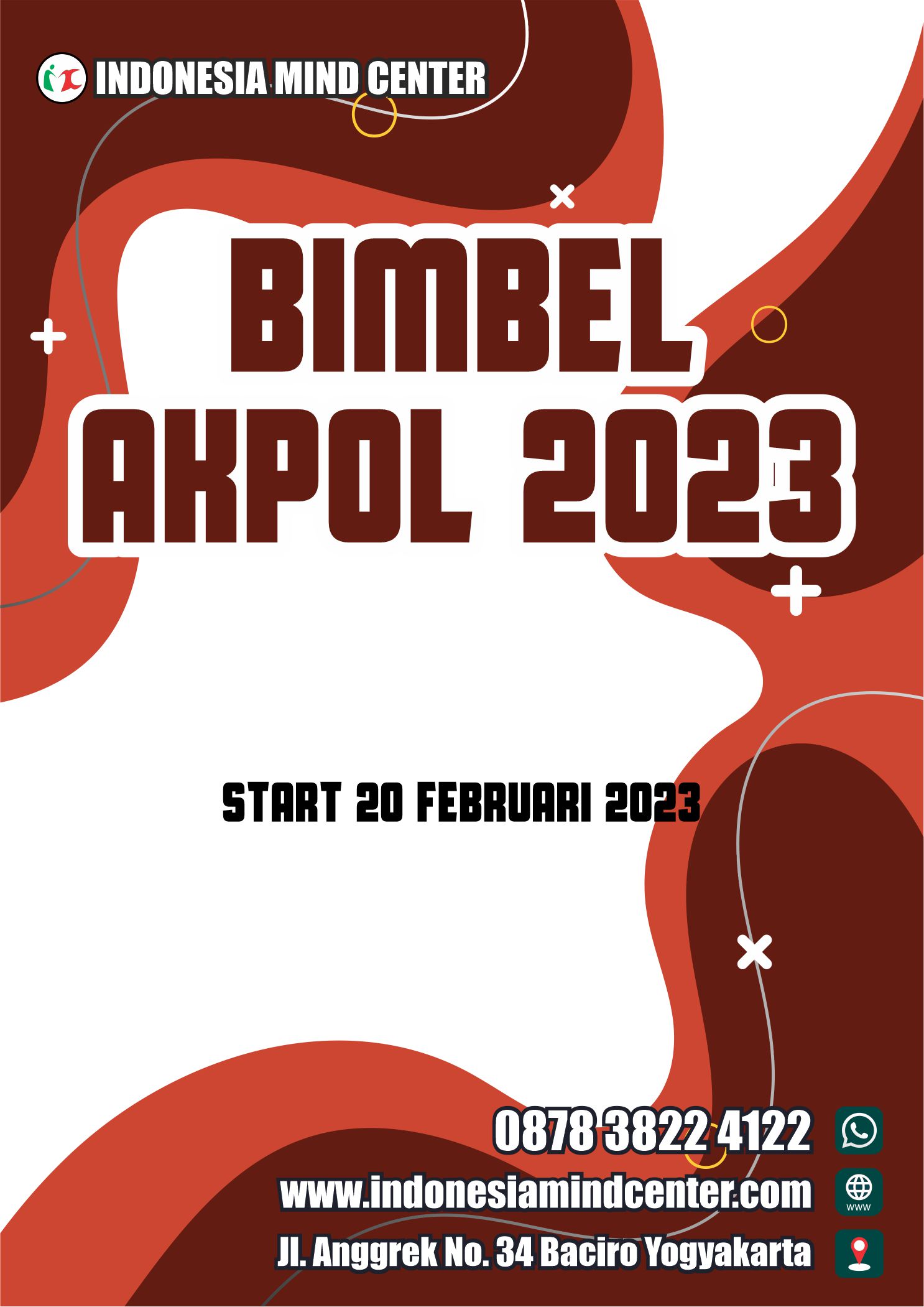 BIMBEL AKPOL 2023 DIBINA MASTERNYA START 20 FEBRUARI 2023