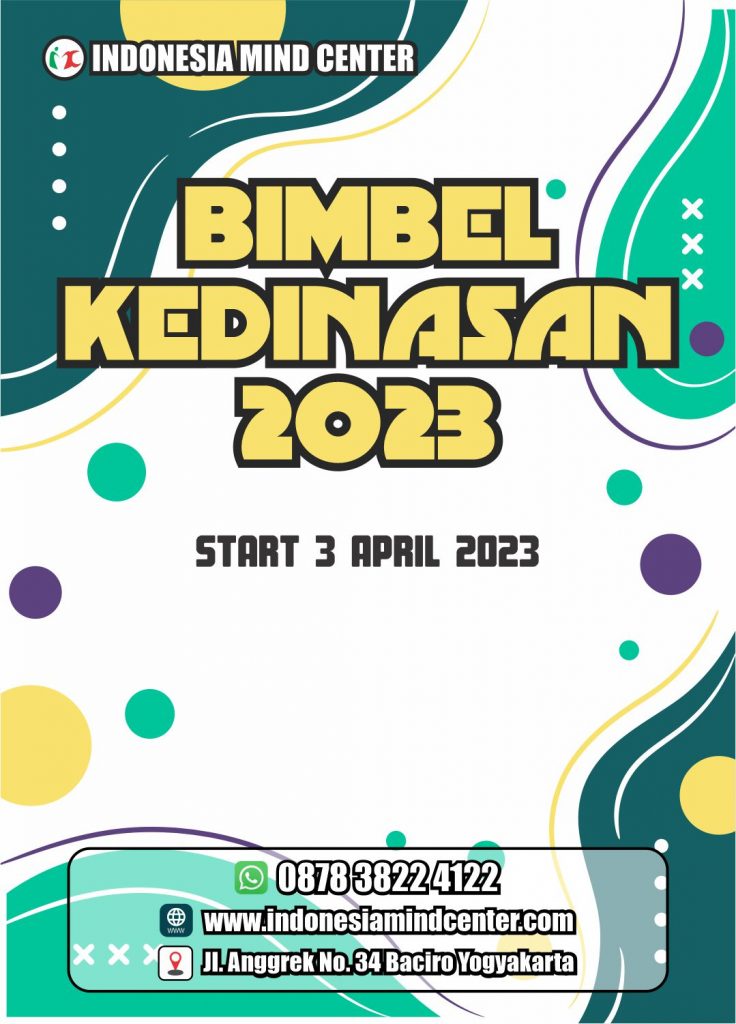 BIMBEL KEDINASAN 2023 START 3 APRIL 2023