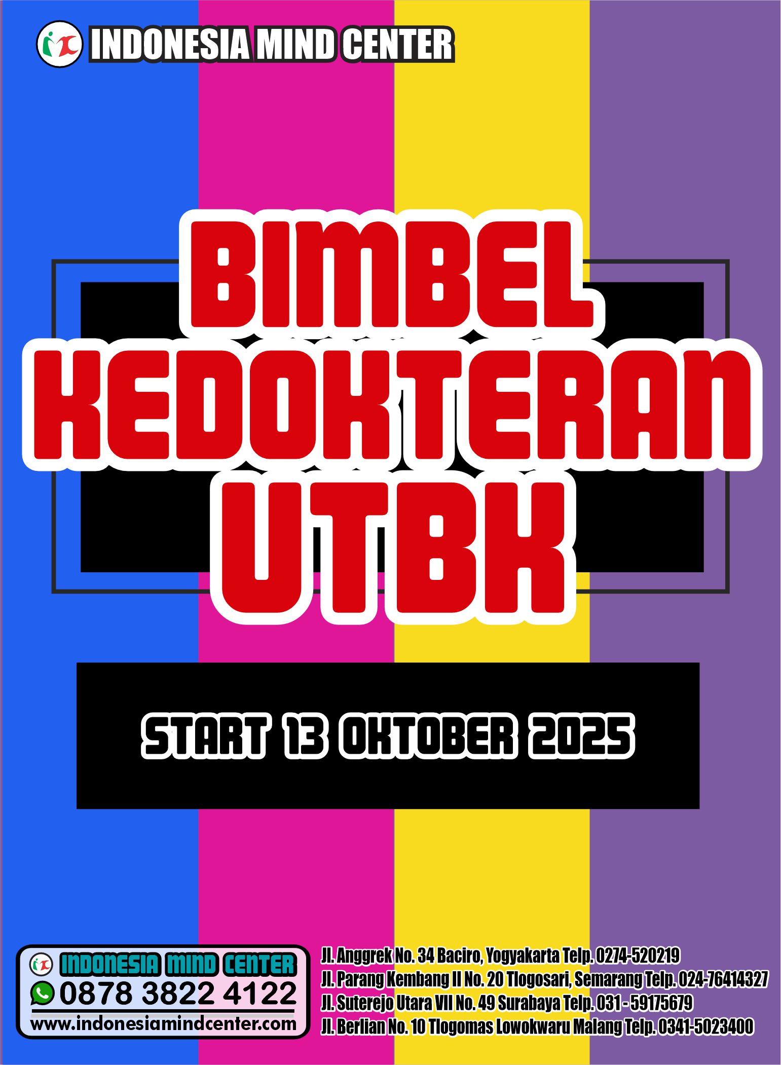 BIMBEL KEDOKTERAN UTBK START 13 OKTOBER 2025