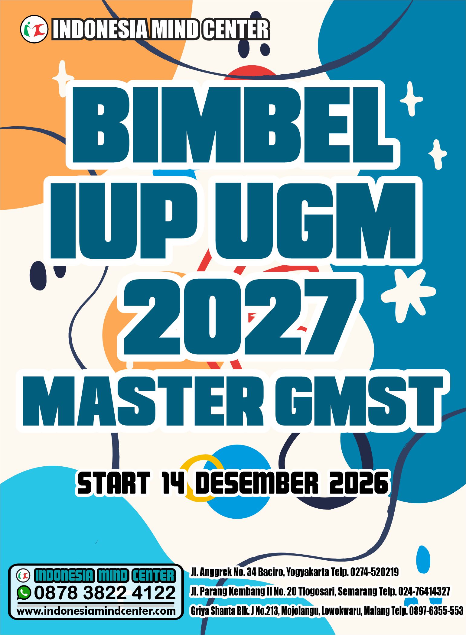 BIMBEL IUP UGM 2027 MASTER GMST START 14 DESEMBER 2026