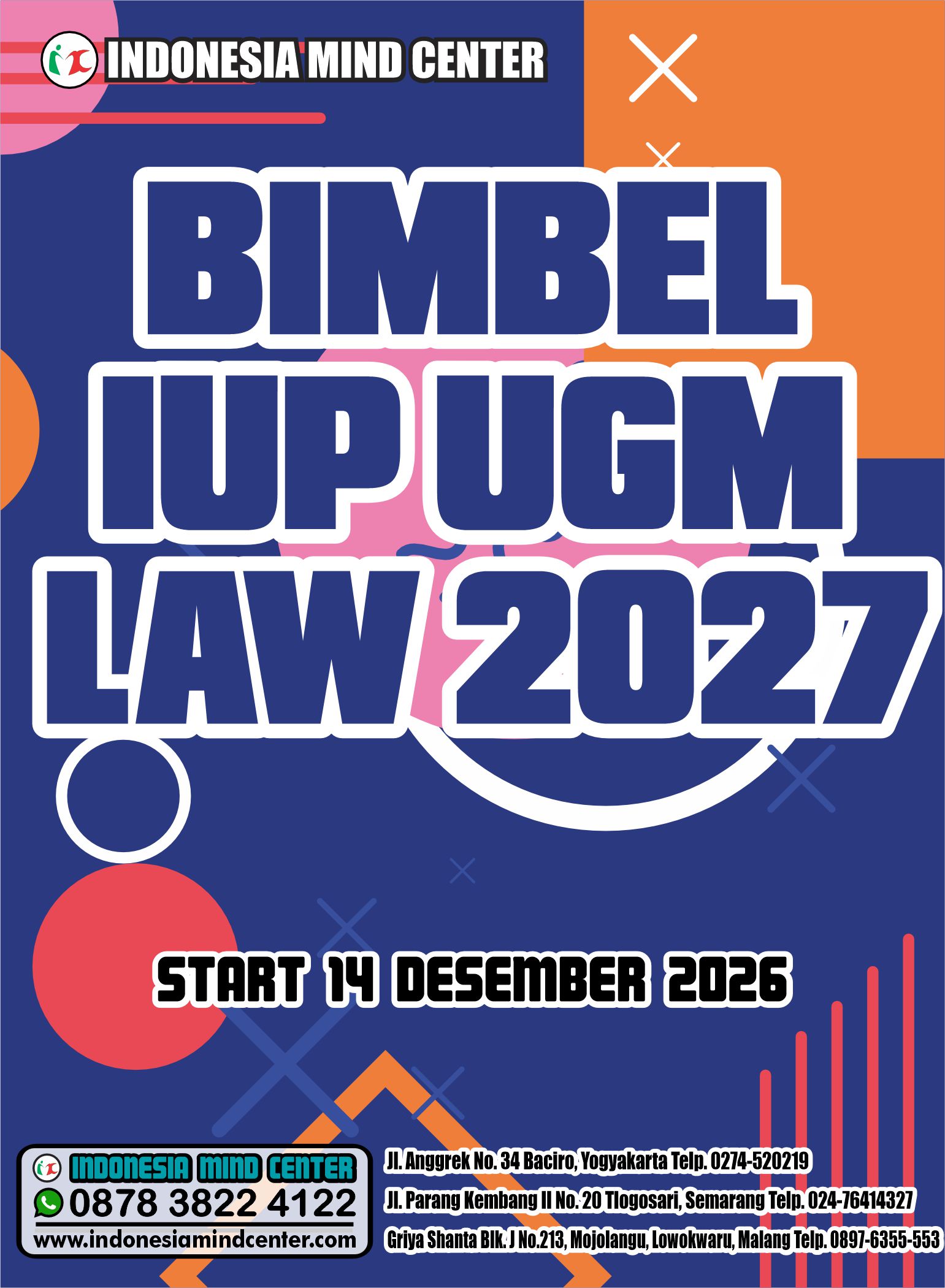 BIMBEL IUP UGM LAW 2027 START 14 DESEMBER 2026