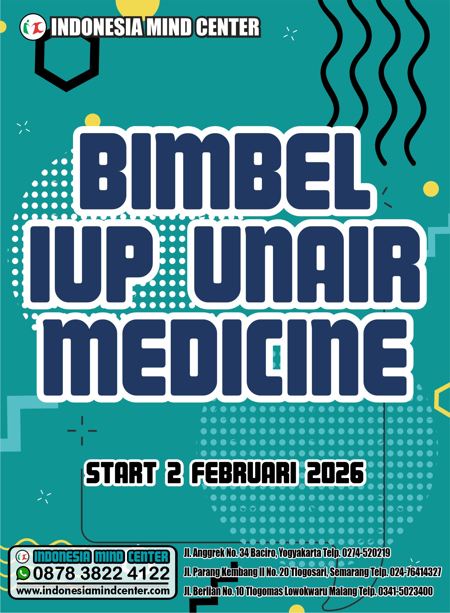 BIMBEL IUP UNAIR MEDICINE START 16 FEBRUARI 2026