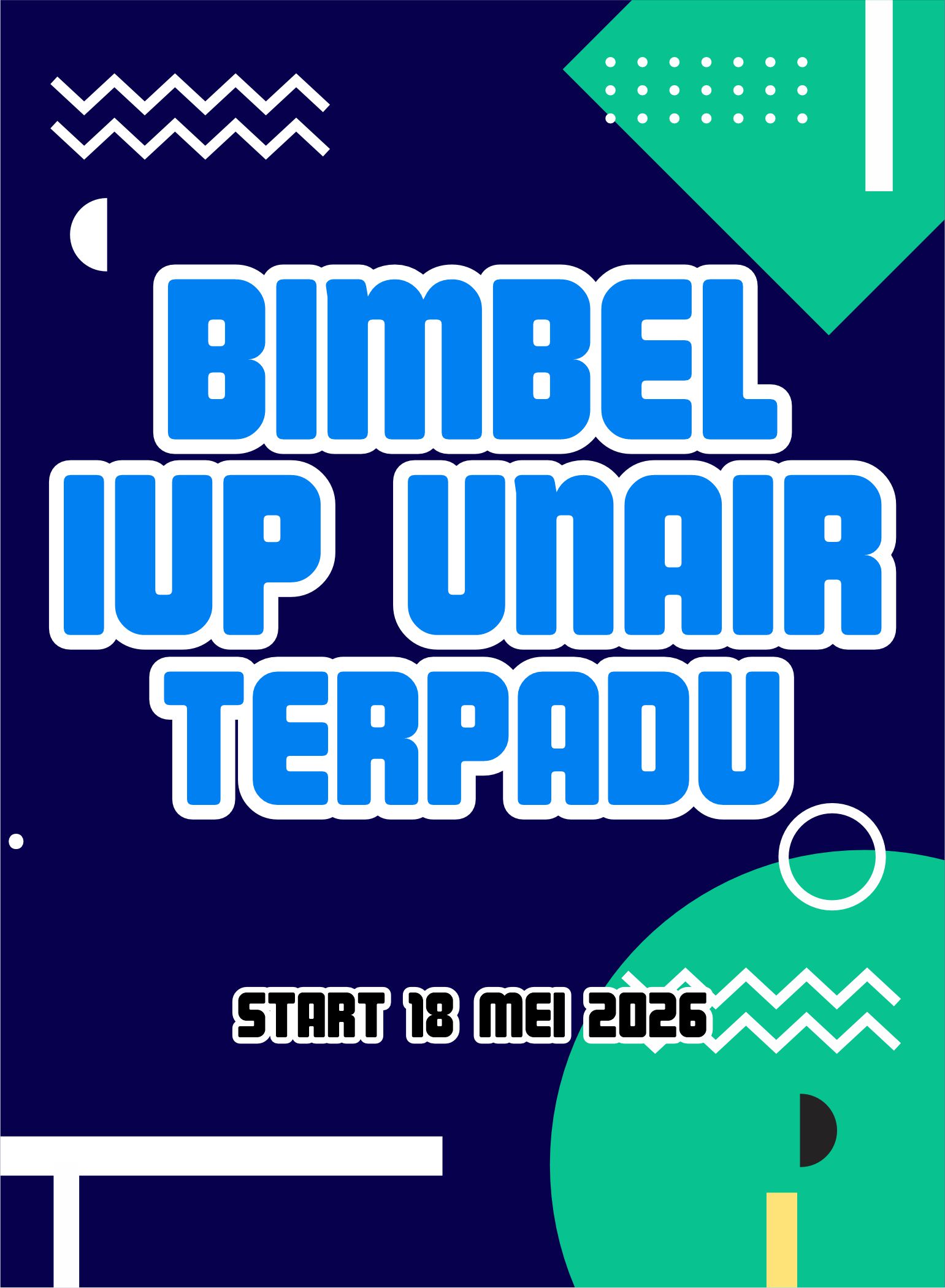 BIMBEL IUP UNAIR TERPADU start 18 mei 2026