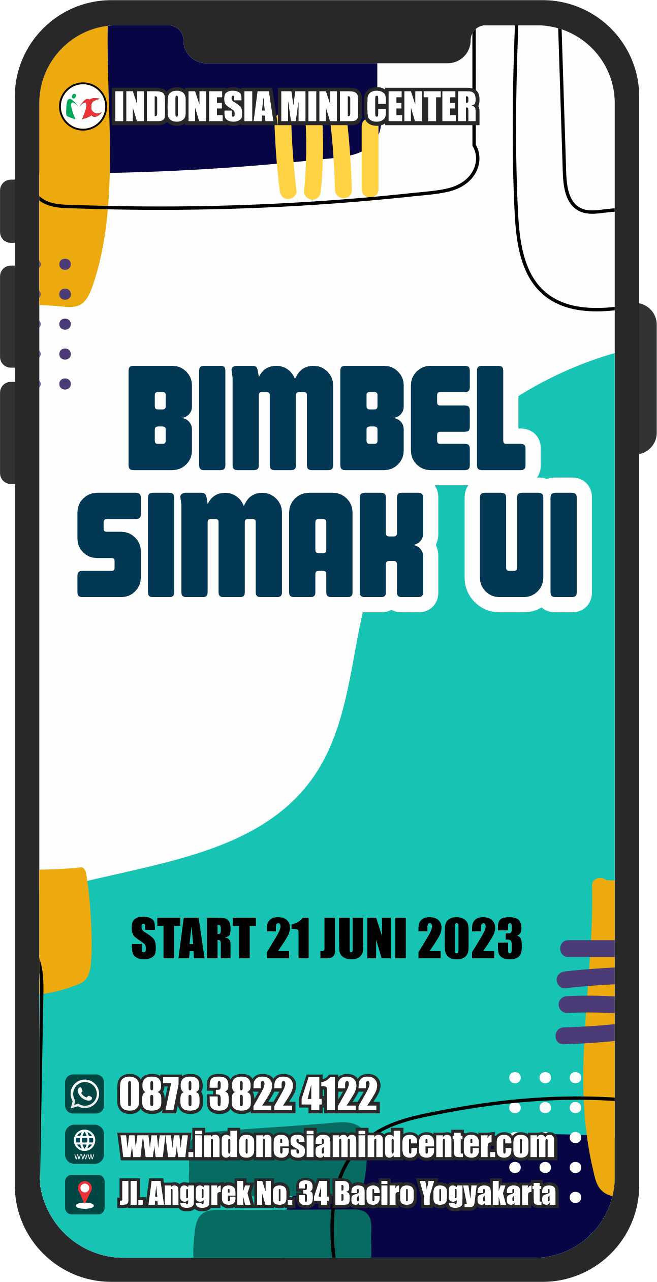 BIMBEL SIMAK UI START 21 JUNI 2023