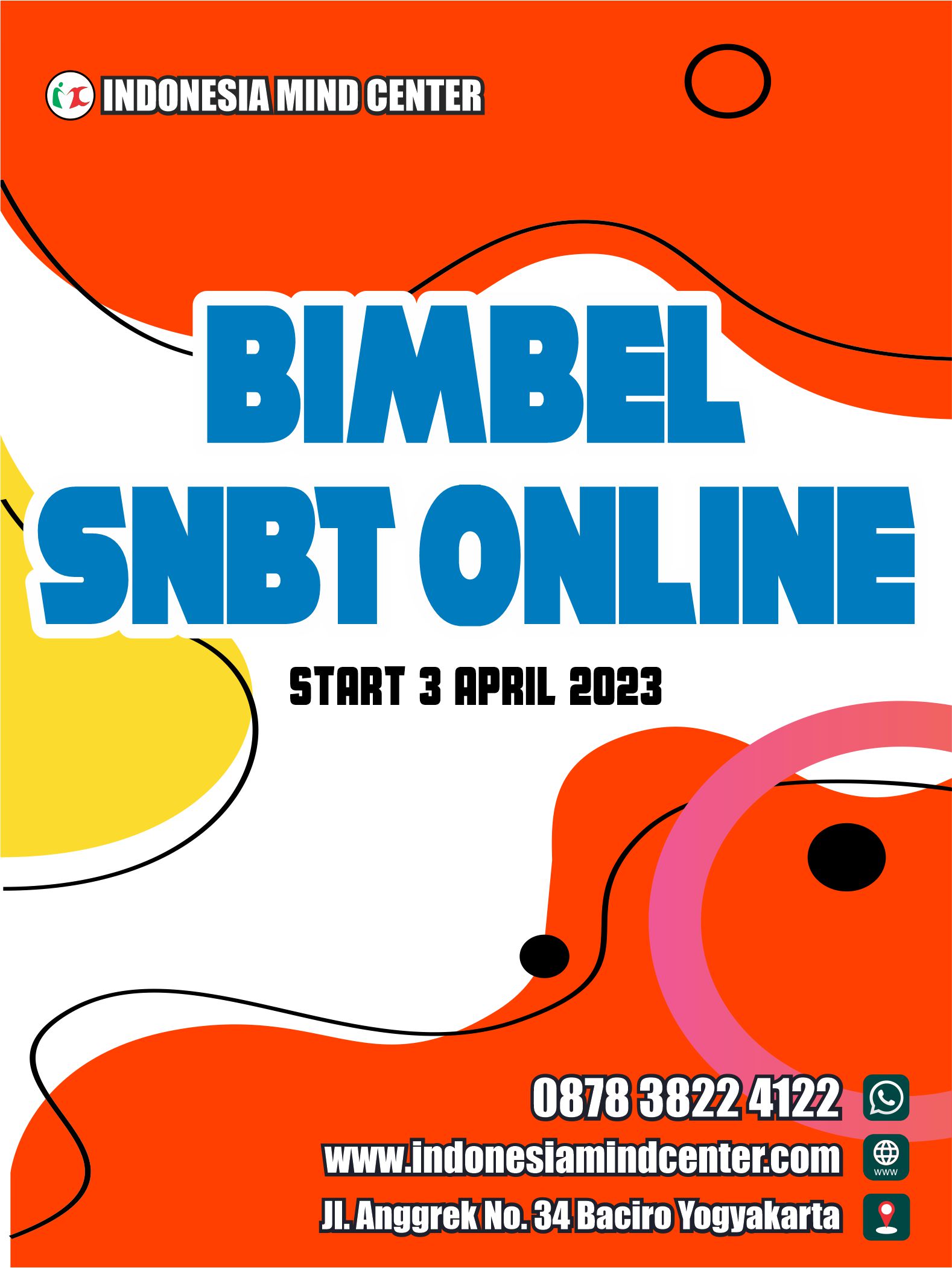 BIMBEL SNBT ONLINE START 3 APRIL 2023