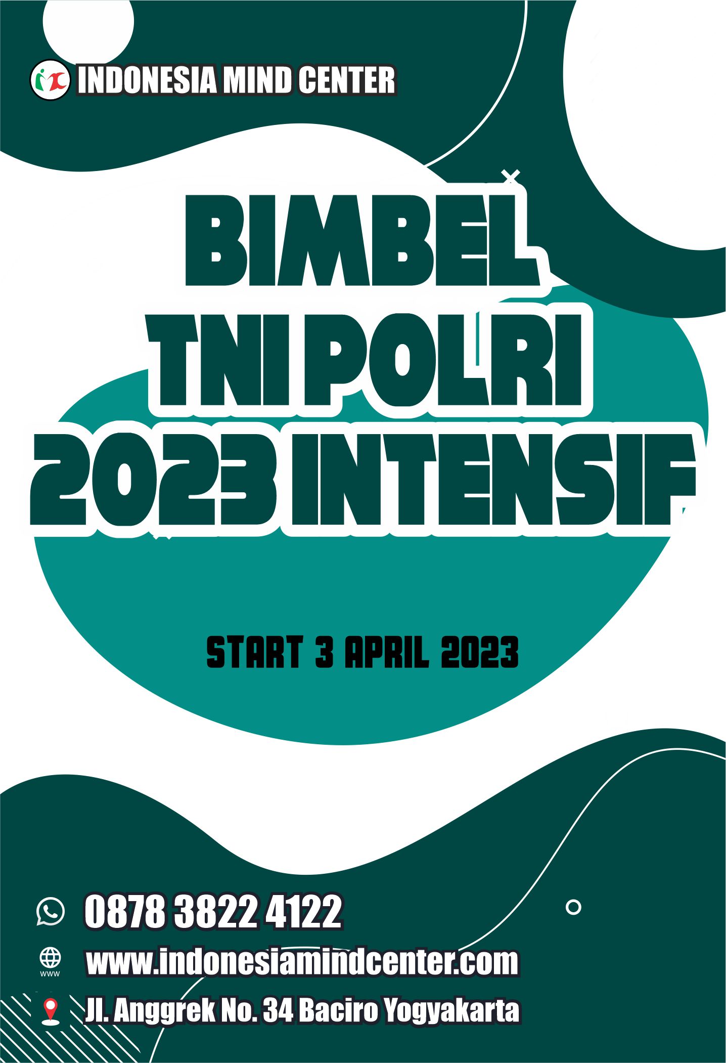 BIMBEL TNI POLRI 2023 INTENSIF START 3 APRIL 2023