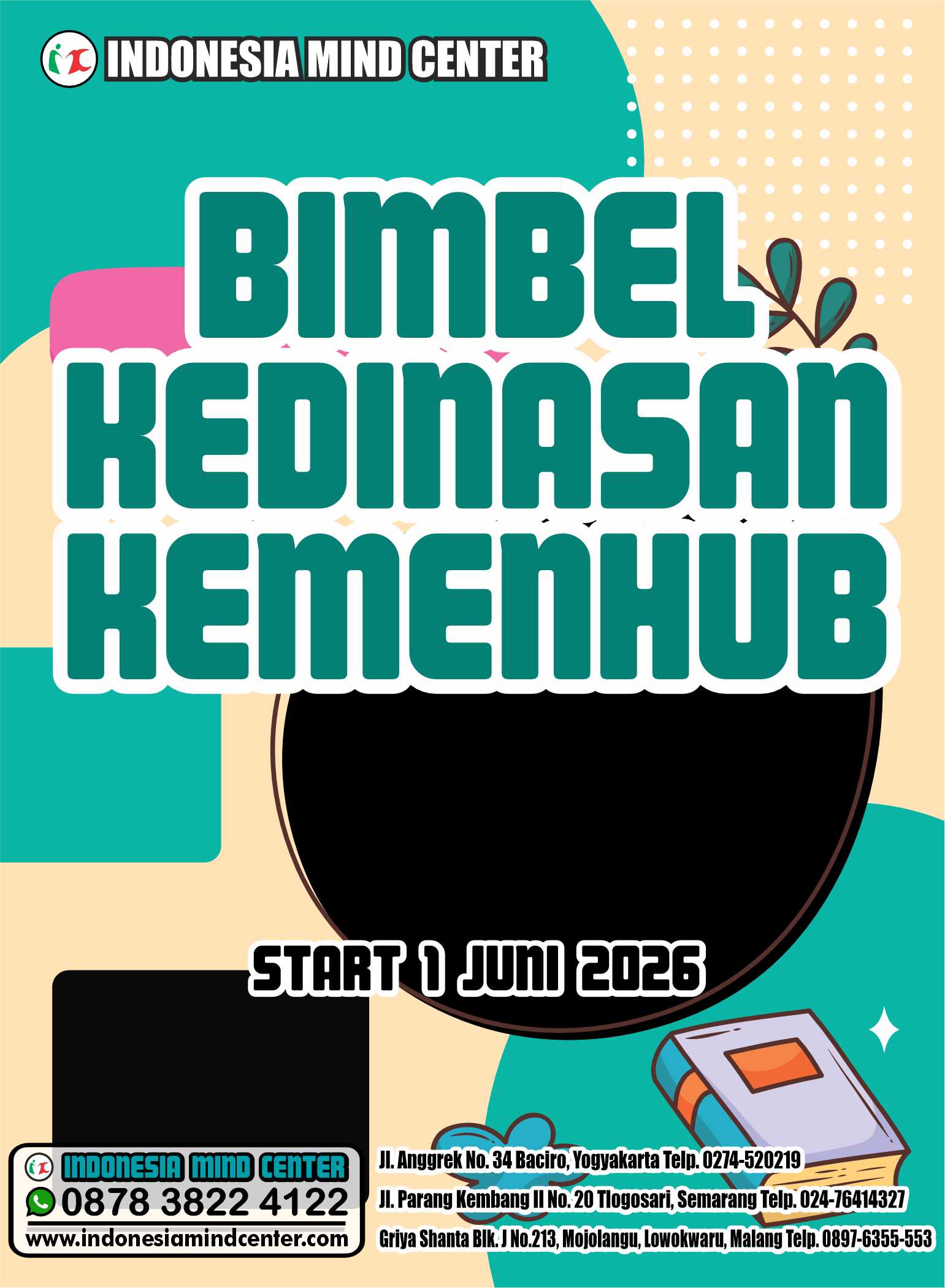 BIMBEL KEDINASAN KEMENHUB 2026 START 1 JUNI 2026