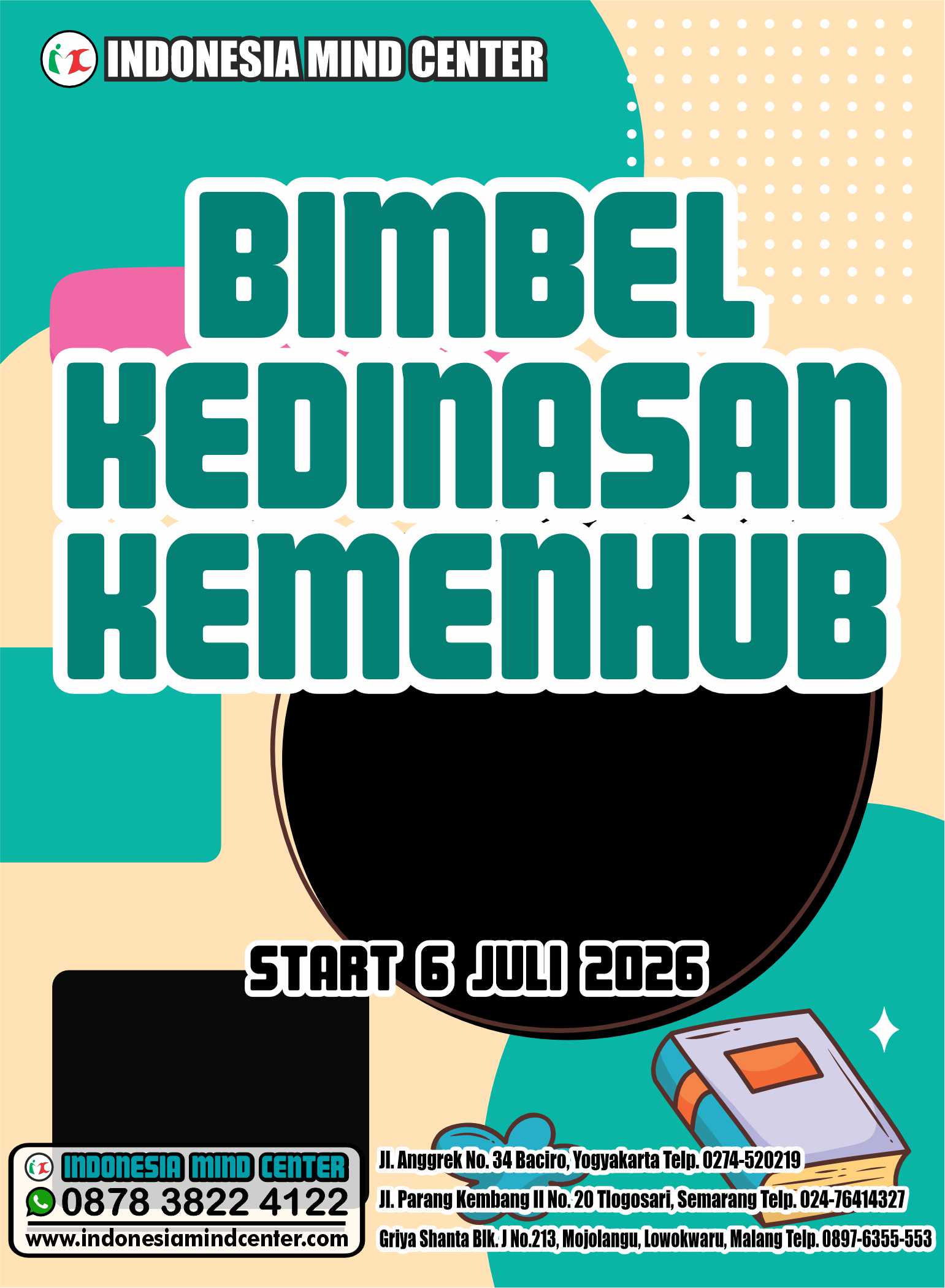 BIMBEL KEDINASAN KEMENHUB 2026 START 6 JULI 2026