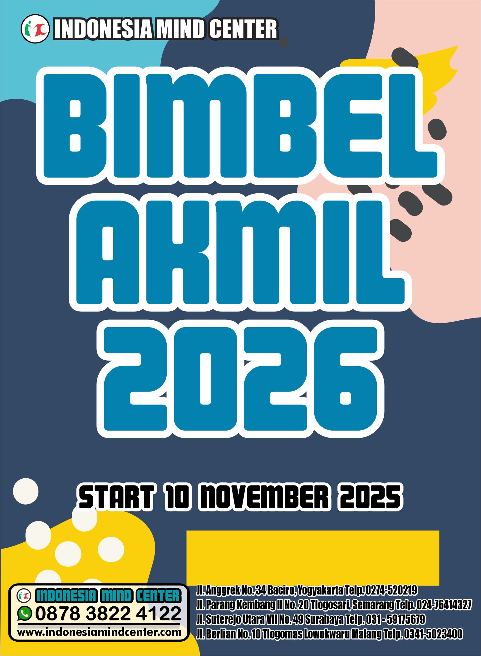 BIMBEL AKMIL START 10 NOVEMBER 2025