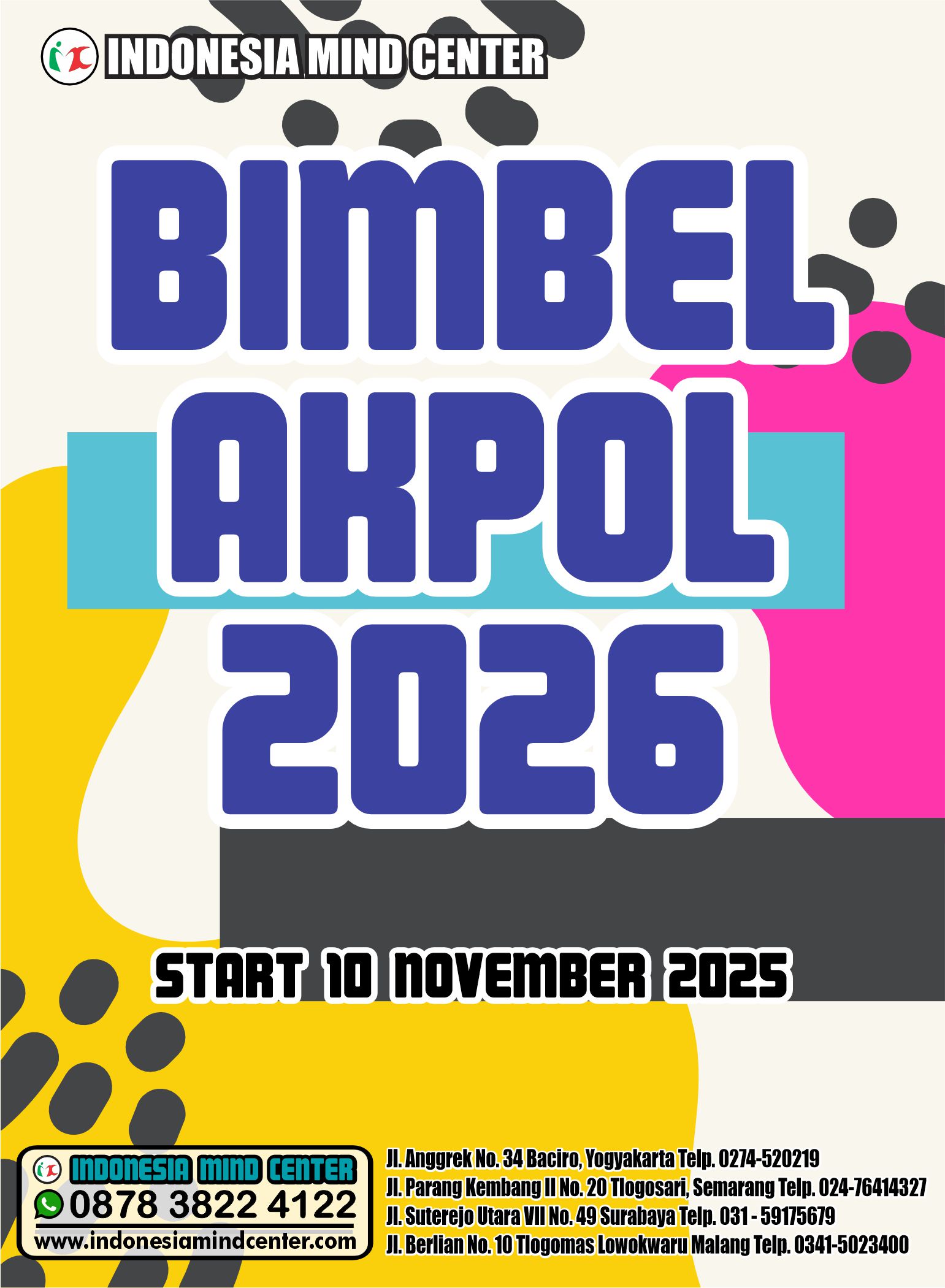 BIMBEL AKPOL START 10 NOVEMBER 2025