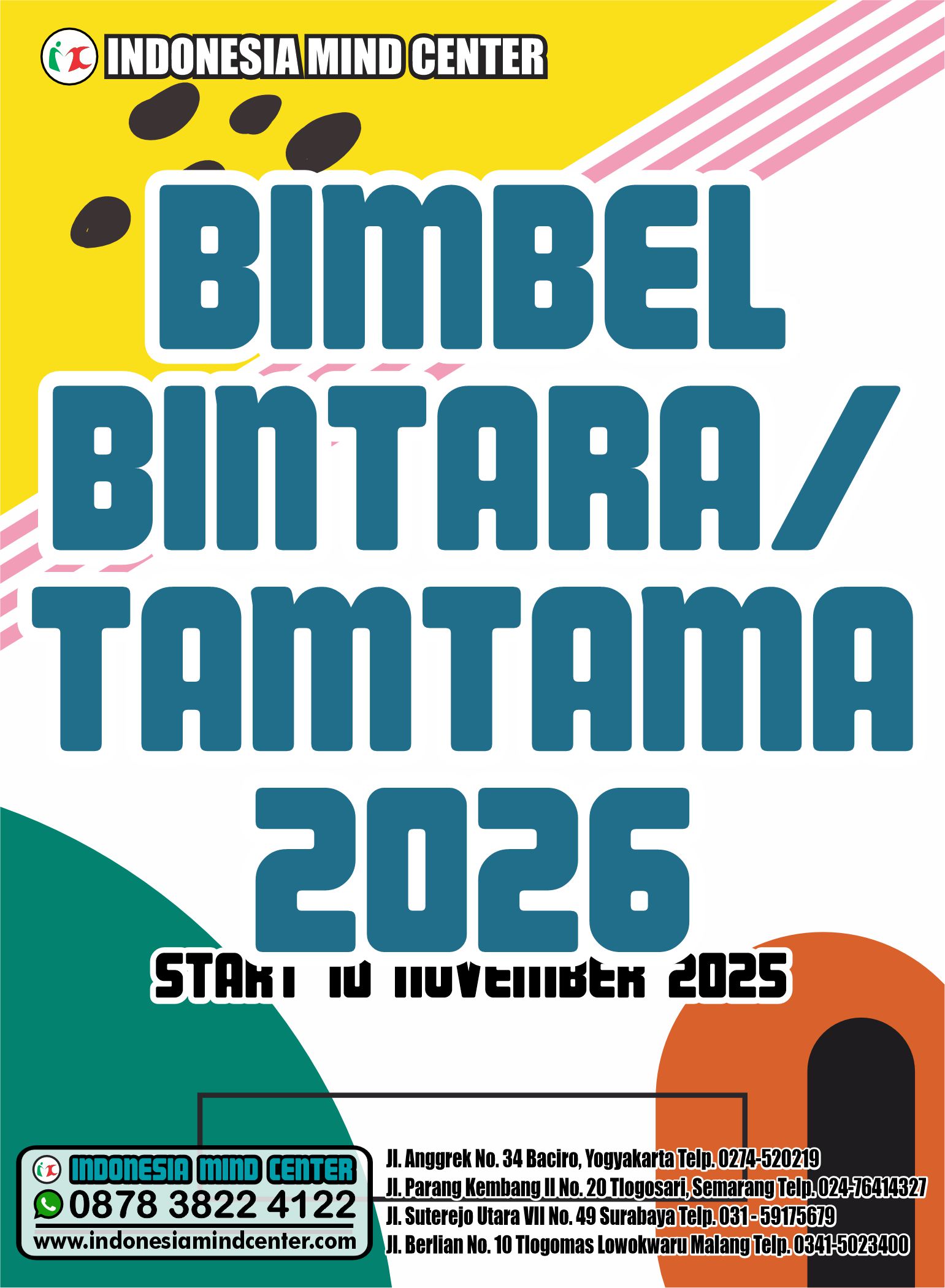BIMBEL BINTARA TAMTAMA START 10 NOVEMBER 2025