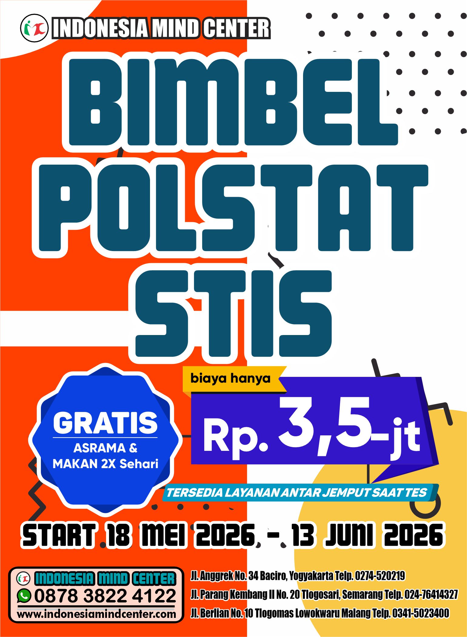 BIMBEL POLSTAT STIS 18 MEI 2026