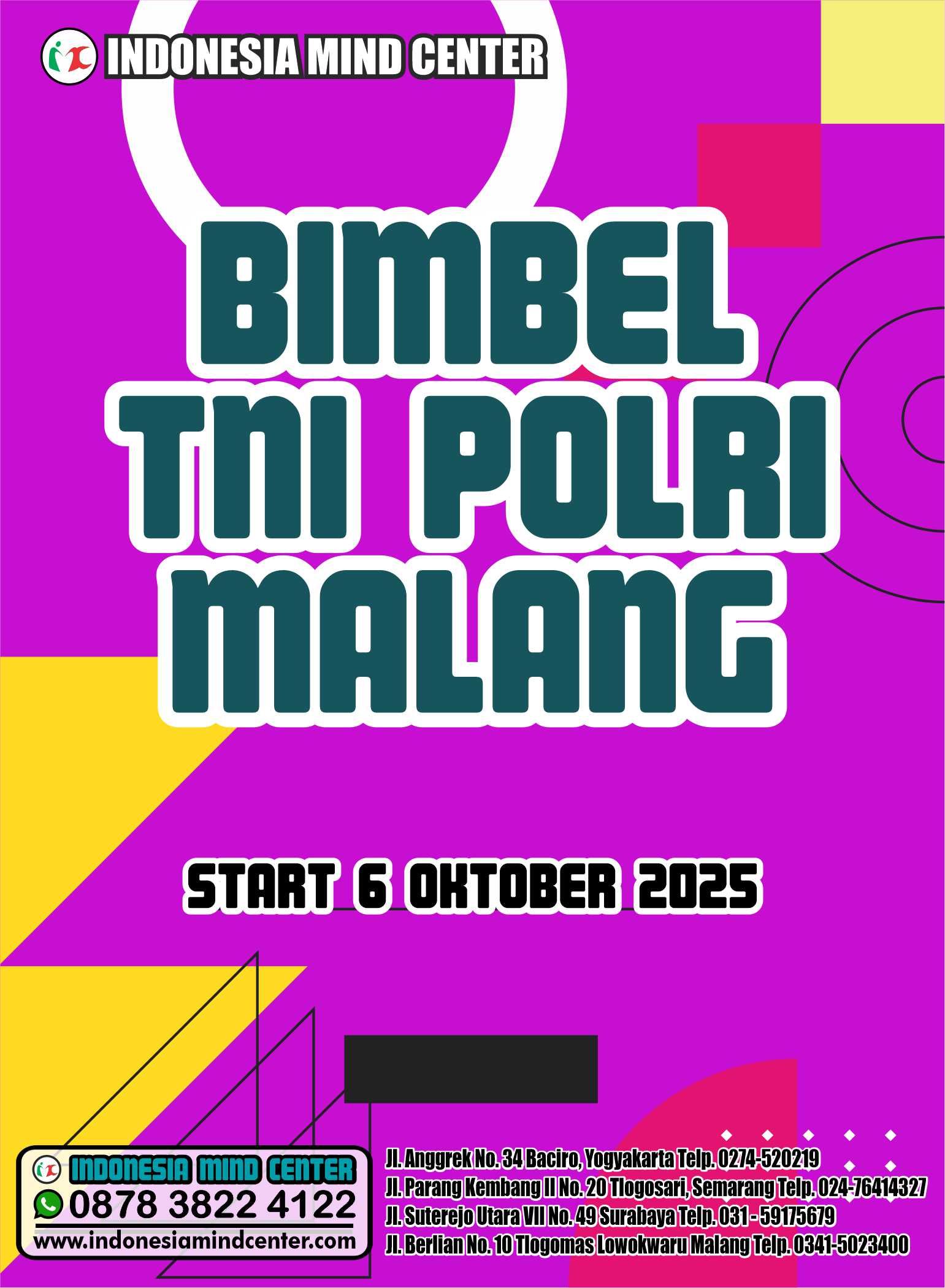 BIMBEL TNI POLRI MALANG START 6 OKTOBER 2025