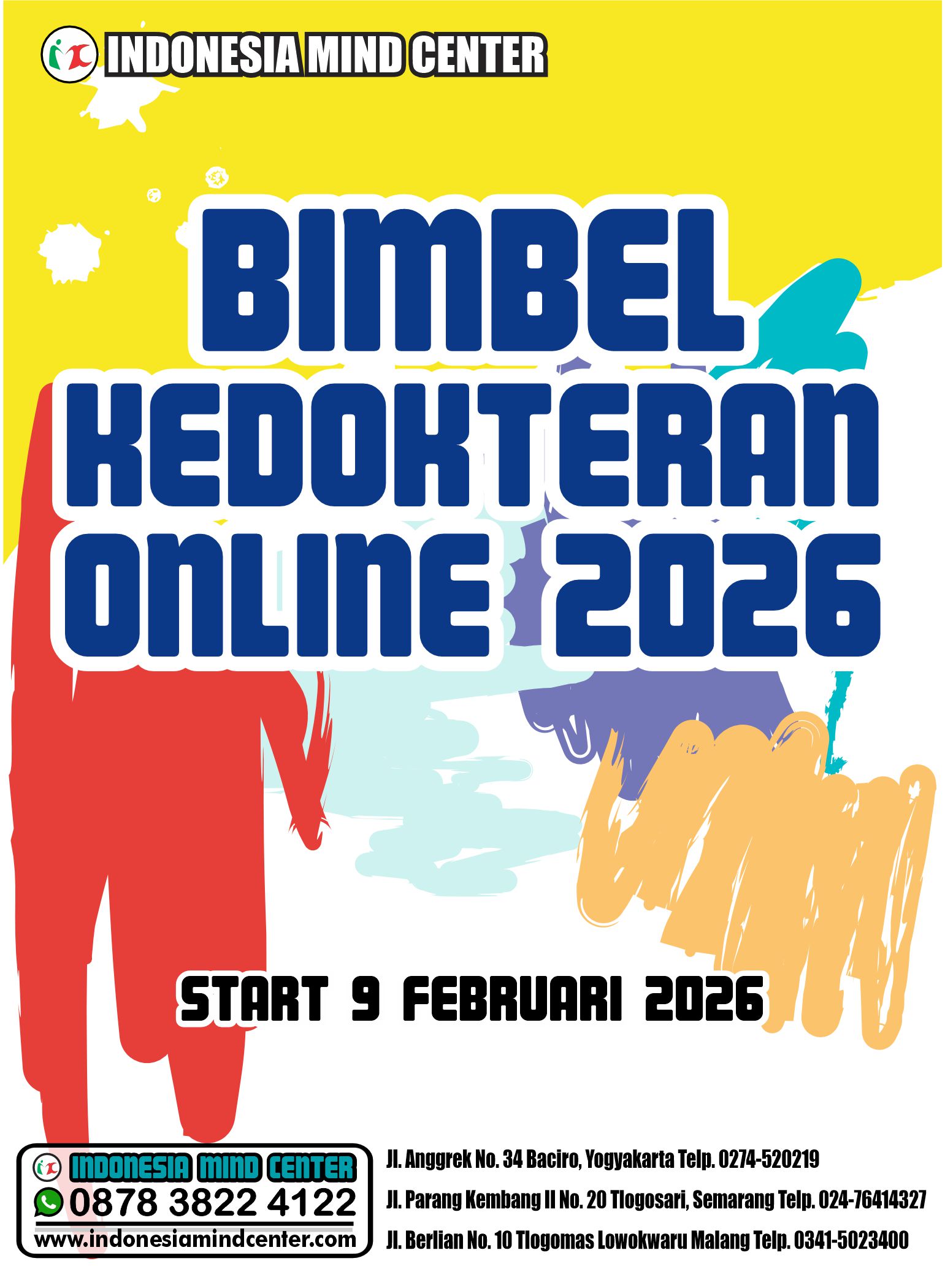 BIMBEL KEDOKTERAN ONLINE 2026 START 9 FEBRUARI 2026