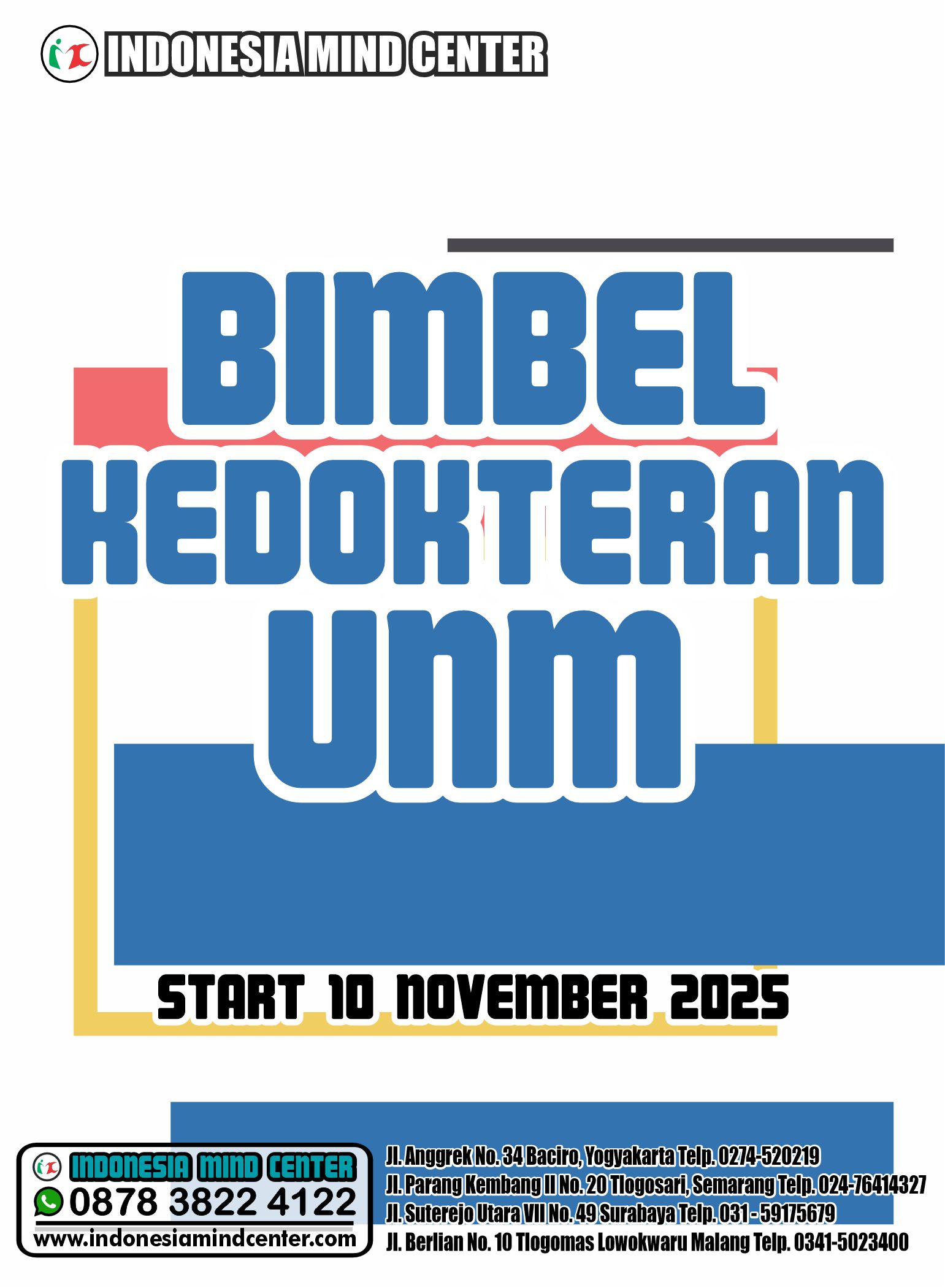 BIMBEL KEDOKTERAN UNM START 10 NOVEMBER 2025
