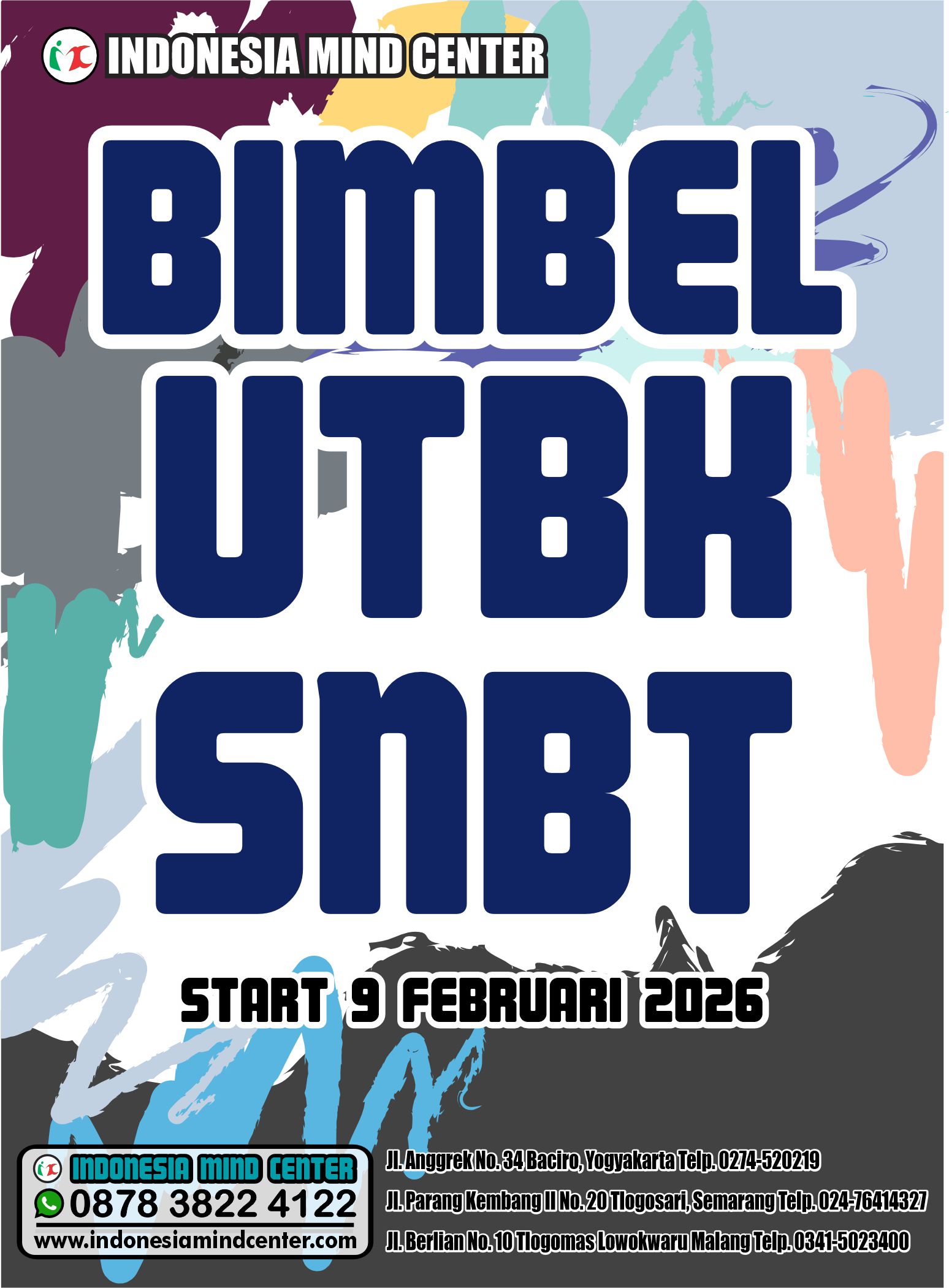 BIMBEL UTBK SNBT START 9 FEBRUARI 2026