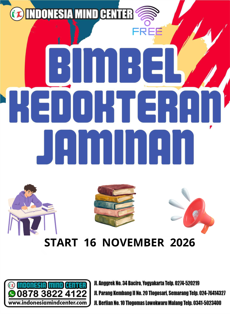 BIMBEL KEDOKTERAN 16 NOV 2026