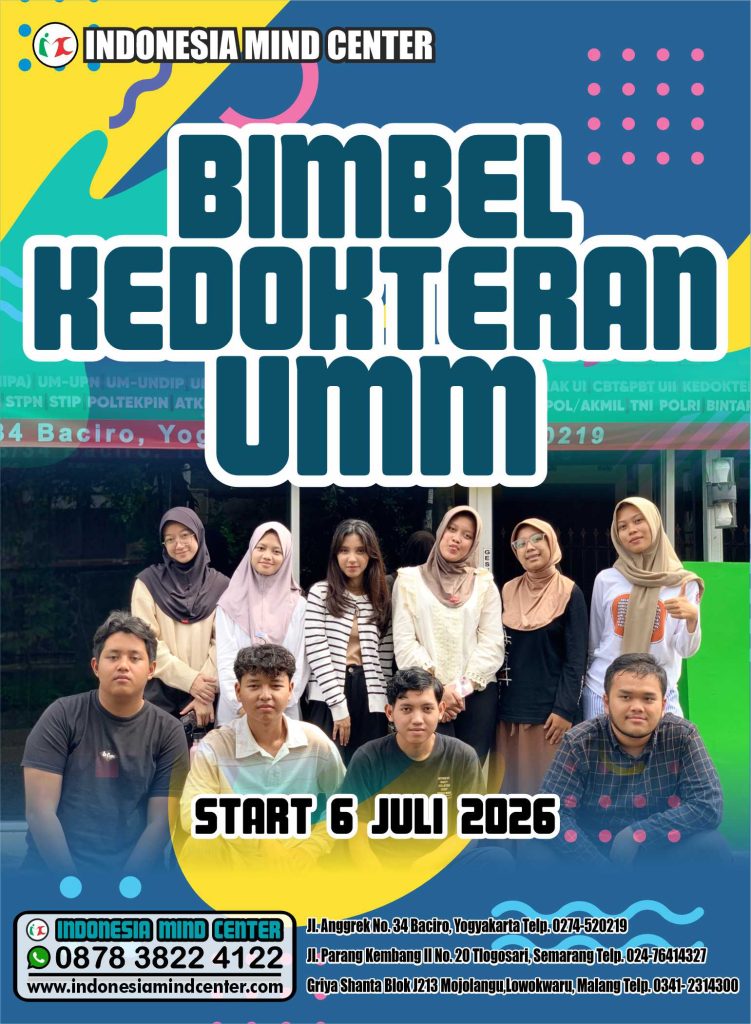 BIMBEL KEDOKTERAN UMM START 6 JULI 2026