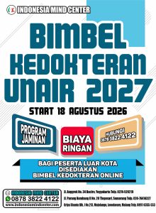 BIMBEL KEDOKTERAN UNAIR START 18 AGUSTUS 2026