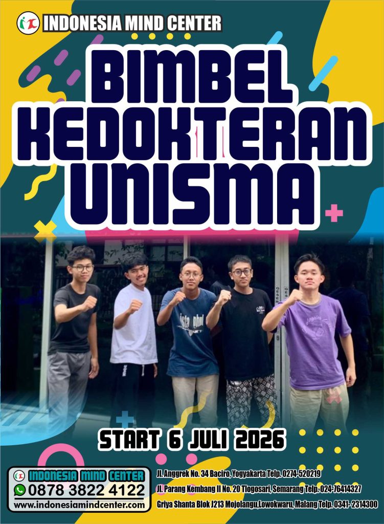 BIMBEL KEDOKTERAN UNISMA START 6 JULI 2026