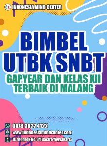 BIMBEL UTBK SNBT GAPYEAR DAN KELAS XII TERBAIK DI MALANG