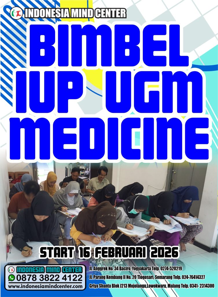 BIMBEL IUP UGM MEDICINE START 16 FEBRUARI 2026