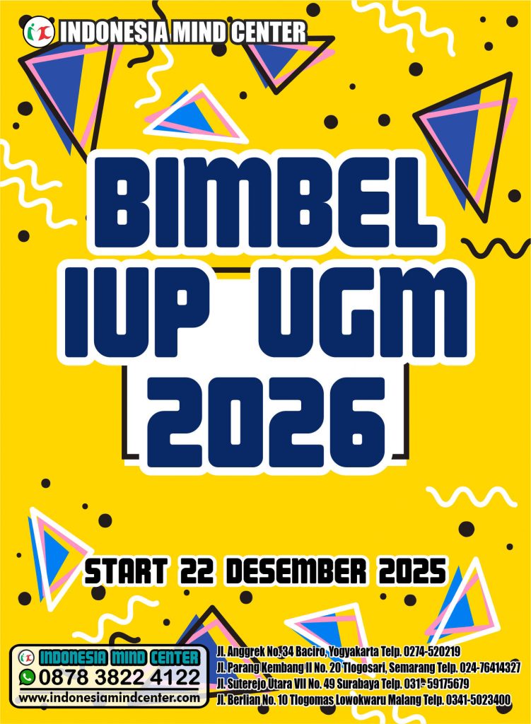 BIMBEL IUP UGM 2026 START 22 DESEMBER 2025