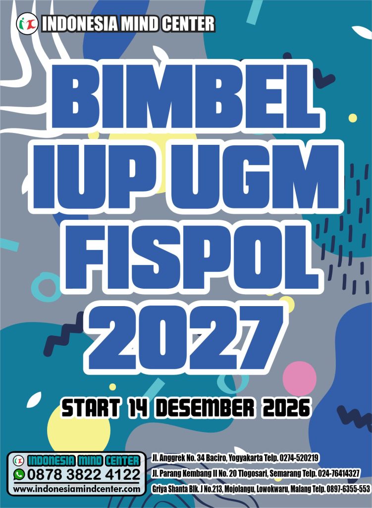 BIMBEL IUP UGM FISPOL 2027 START 14 DESEMBER 2026