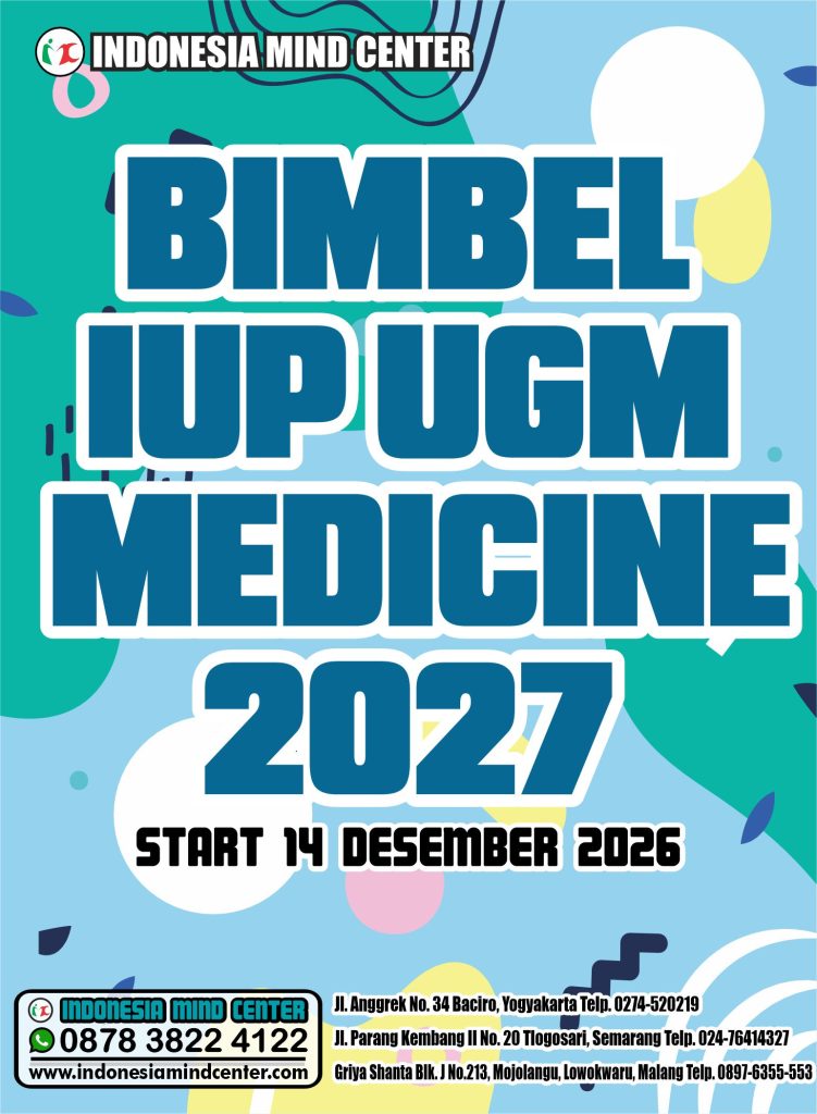 BIMBEL IUP UGM MEDICINE 2027 START 14 DESEMBER 2026