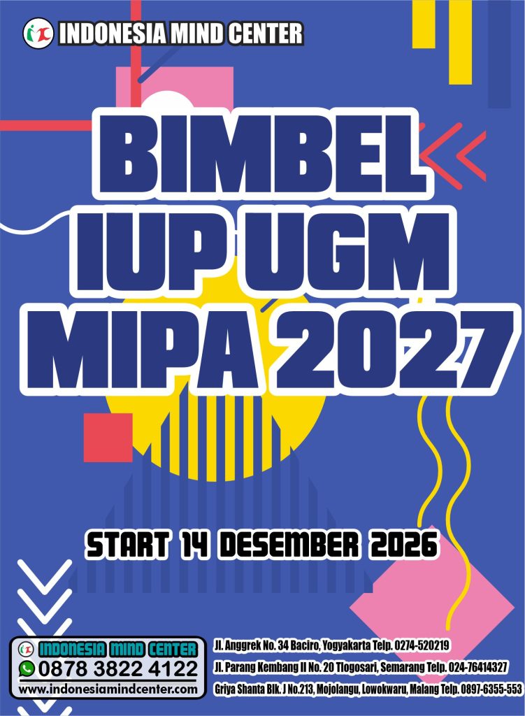 BIMBEL IUP UGM MIPA 2027 START 14 DESEMBER 2026