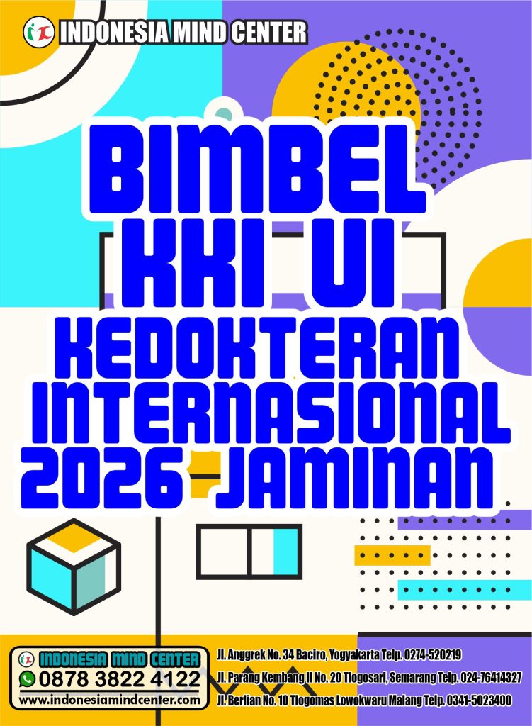 BIMBEL KKI UI KEDOKTERAN INTERNASIONAL 2026 JAMINAN