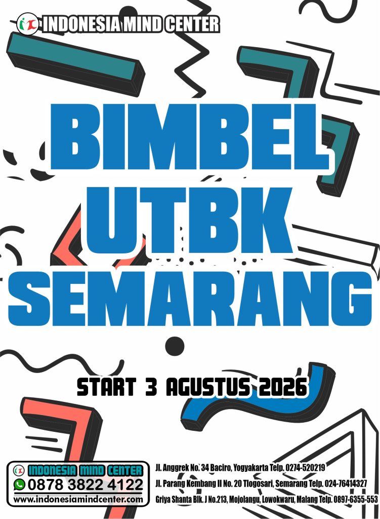 BIMBEL UTBK SEMARANG 2027 START 3 AGUSTUS 2026