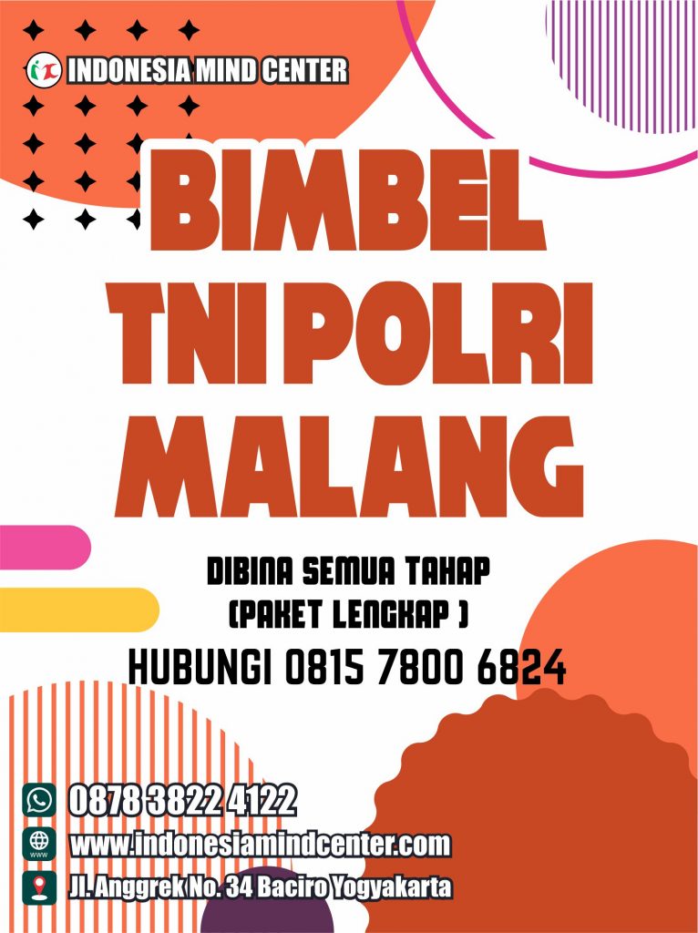 BIMBEL TNI POLRI MALANG DIBINA SEMUA TAHAP (PAKET LENGKAP ) HUB 0815 7800 6824