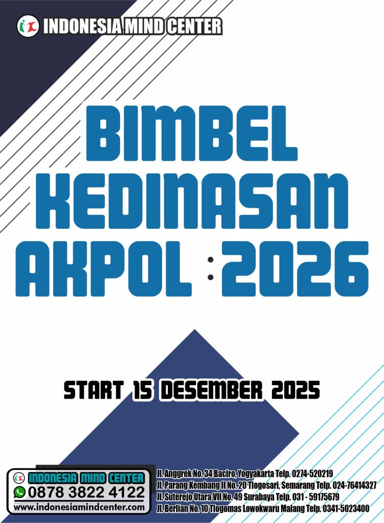 BIMBEL KEDINASAN AKPOL 2026 START 15 DESEMBER 2025