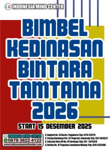 BIMBEL KEDINASAN BINTARA TAMTAMA 2026 START 15 DESEMBER 2025