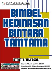 BIMBEL KEDINASAN BINTARA TAMTAMA 2026 START 6 JULI 2026