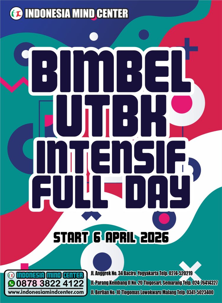 BIMBEL UTBK INTENSIF FULL DAY START 6 APRIL 2026