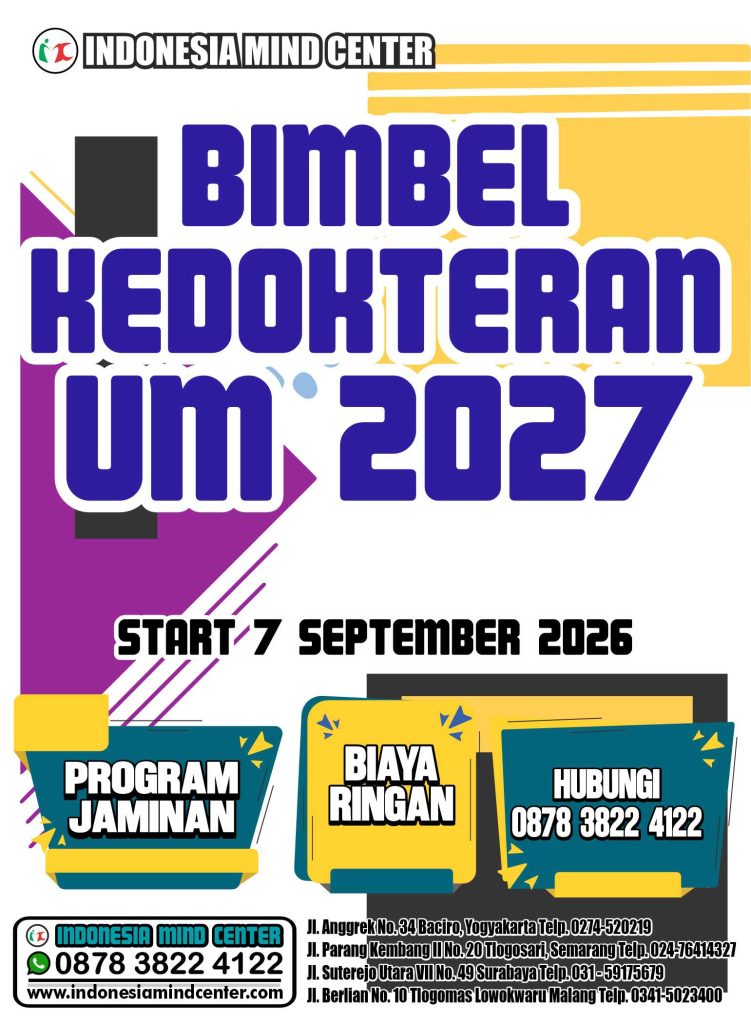 BIMBEL KEDOKTERAN UM START 7 SEPTEMBER 2026